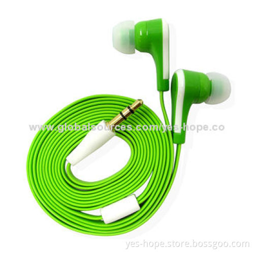 Earphones with box logo
